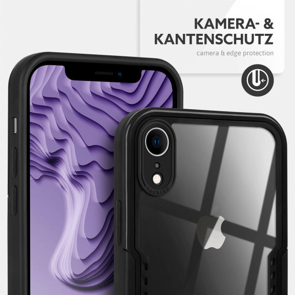 ONEFLOW Vanguard Case iPhone XR Bumper durchsichtig – Weiteres Produktbild 2