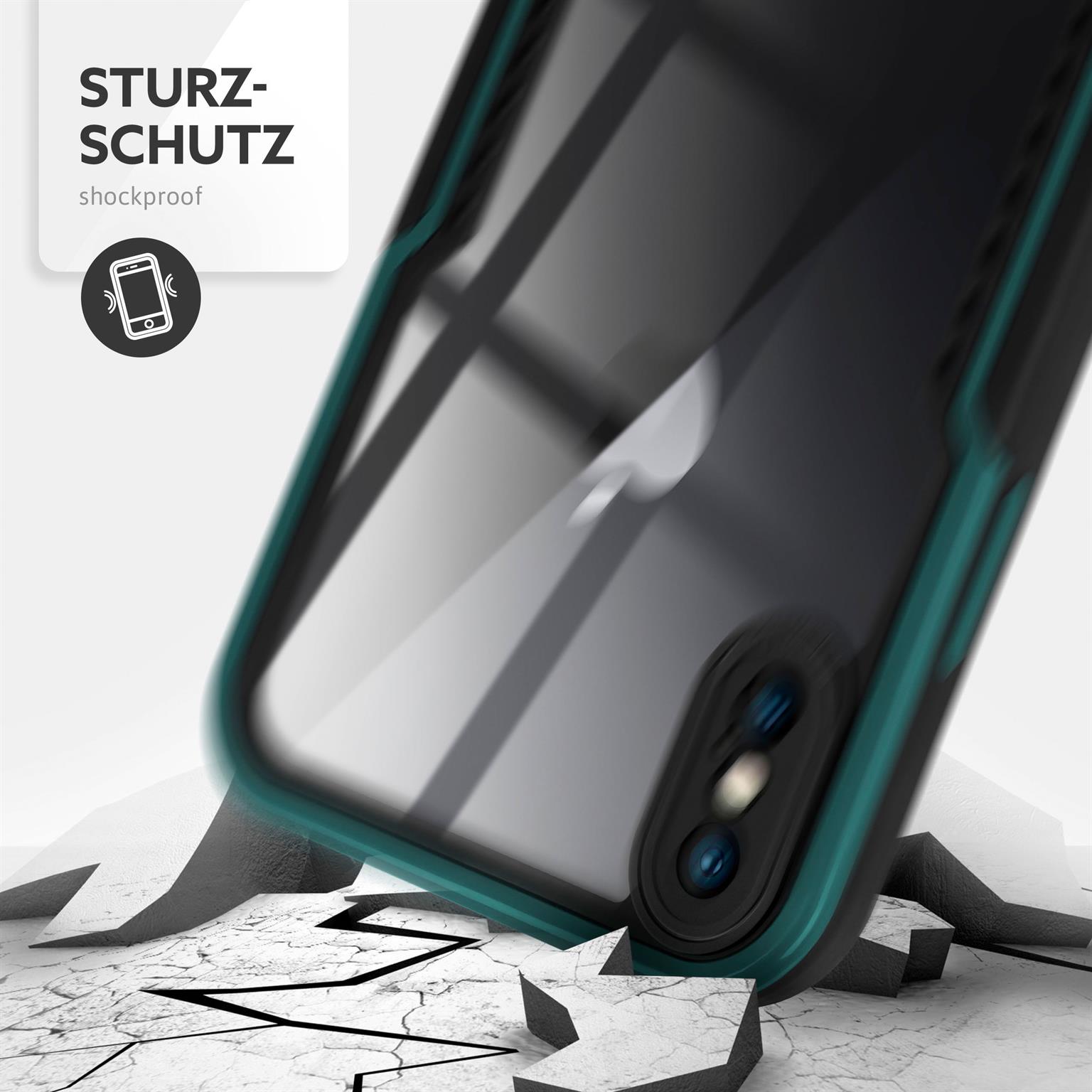 ONEFLOW Vanguard Case iPhone XS Bumper durchsichtig – Weiteres Produktbild 4 ONEFLOW Vanguard Case iPhone XS Bumper durchsichtig – Weiteres Produktbild 4