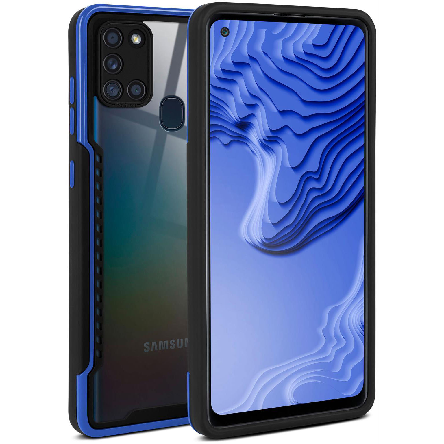 ONEFLOW Vanguard Case Samsung Galaxy A21s Bumper durchsichtig – Weiteres Produktbild 1 ONEFLOW Vanguard Case Samsung Galaxy A21s Bumper durchsichtig – Weiteres Produktbild 1