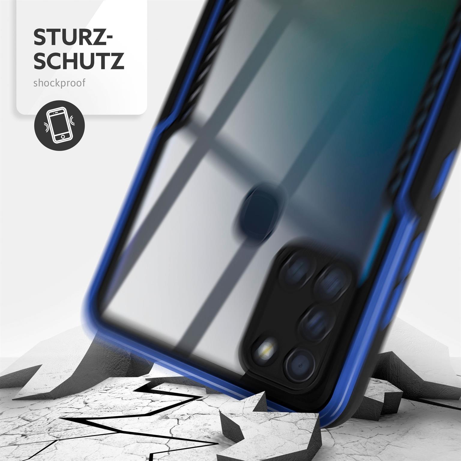 ONEFLOW Vanguard Case Samsung Galaxy A21s Bumper durchsichtig – Weiteres Produktbild 4 ONEFLOW Vanguard Case Samsung Galaxy A21s Bumper durchsichtig – Weiteres Produktbild 4