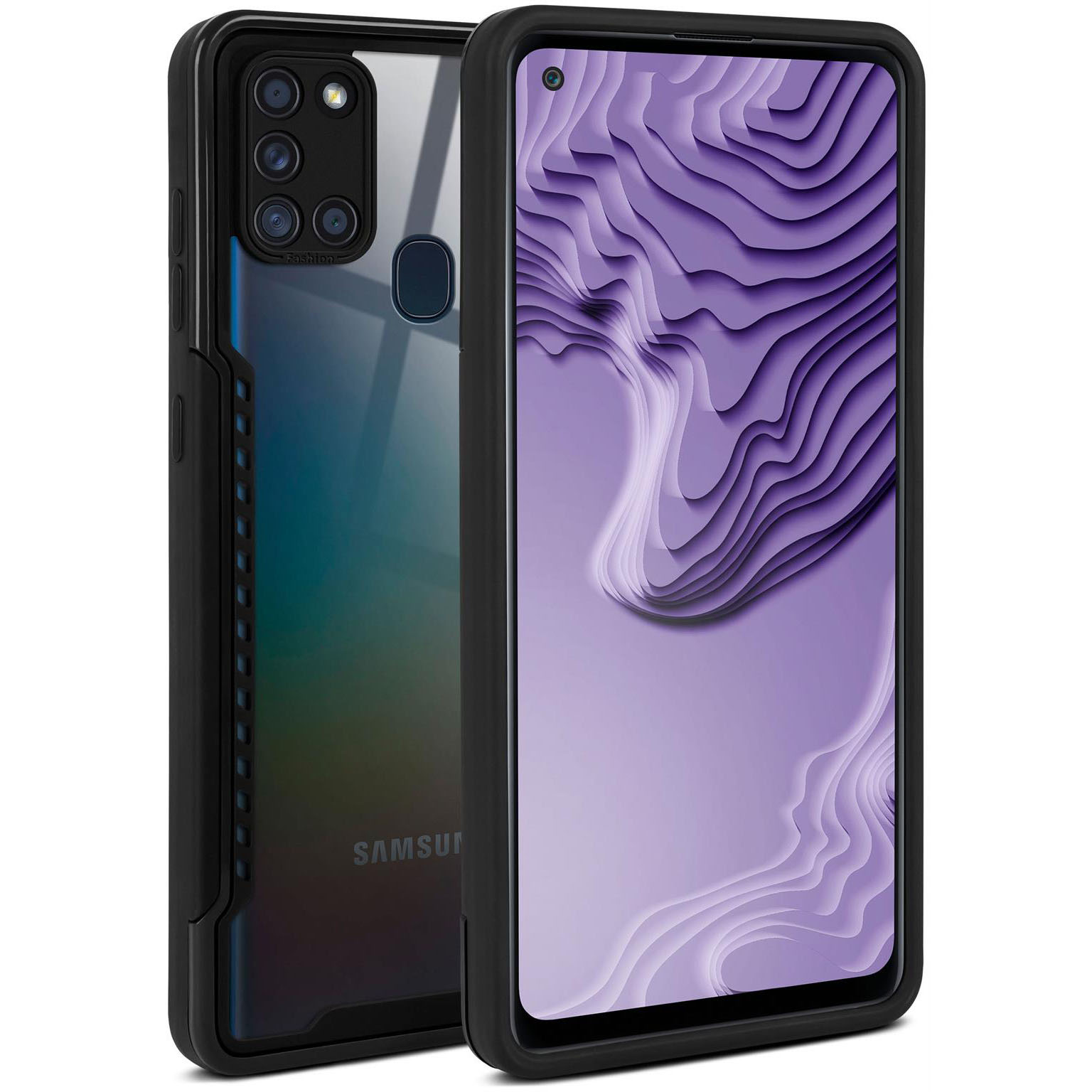 ONEFLOW Vanguard Case Samsung Galaxy A21s Bumper durchsichtig – Weiteres Produktbild 1 ONEFLOW Vanguard Case Samsung Galaxy A21s Bumper durchsichtig – Weiteres Produktbild 1