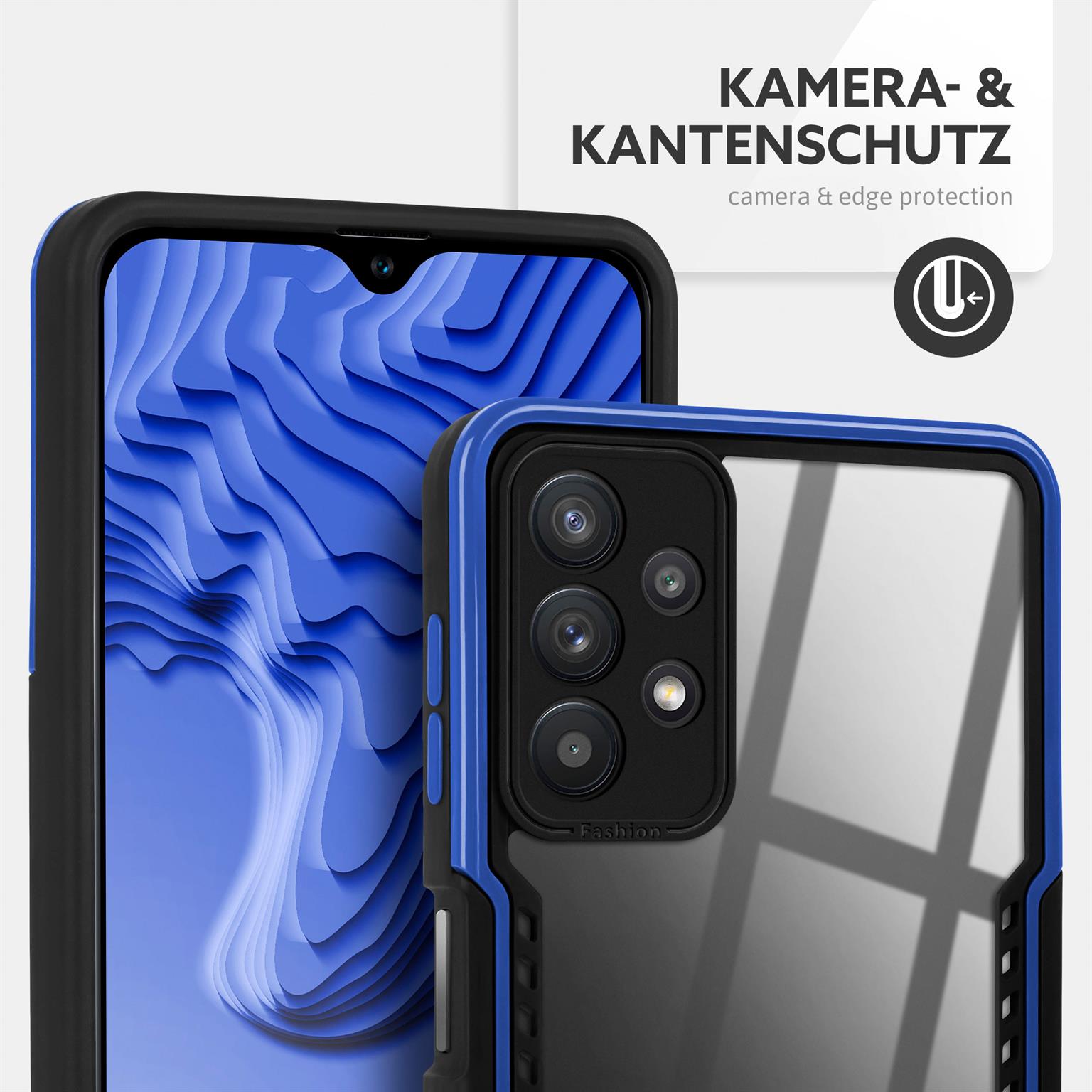 ONEFLOW Vanguard Case Samsung Galaxy A32 5G Bumper durchsichtig – Weiteres Produktbild 2 ONEFLOW Vanguard Case Samsung Galaxy A32 5G Bumper durchsichtig – Weiteres Produktbild 2