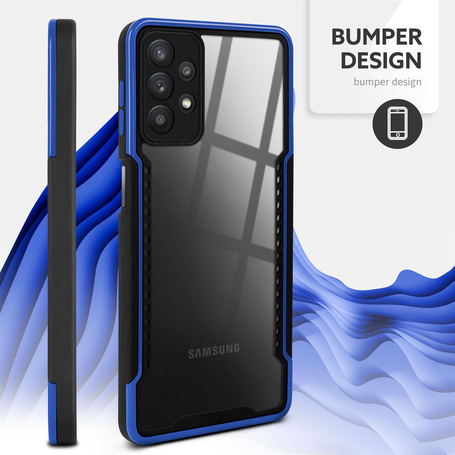 ONEFLOW Vanguard Case Samsung Galaxy A32 5G Bumper durchsichtig – Weiteres Produktbild 3 ONEFLOW Vanguard Case Samsung Galaxy A32 5G Bumper durchsichtig – Weiteres Produktbild 3