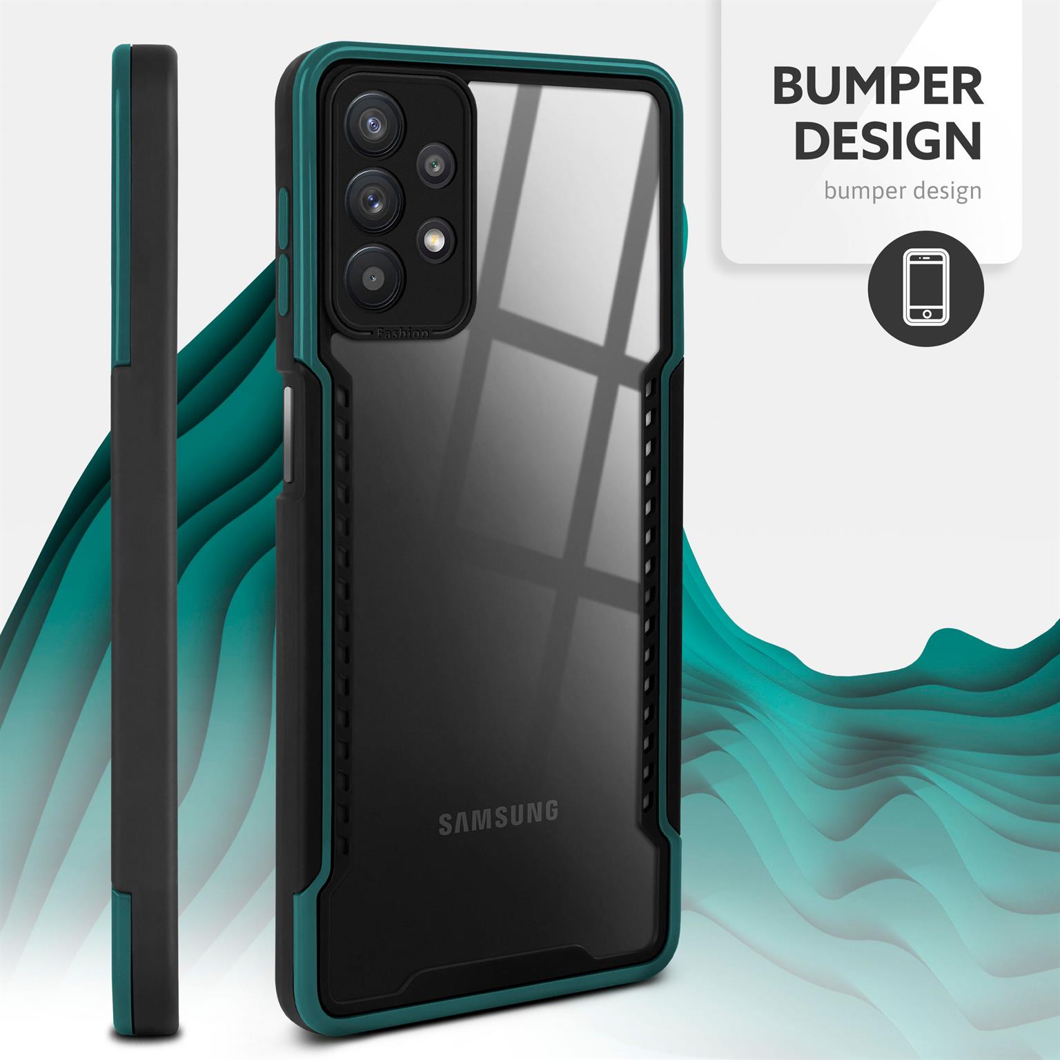 ONEFLOW Vanguard Case Samsung Galaxy A32 5G Bumper durchsichtig – Weiteres Produktbild 2