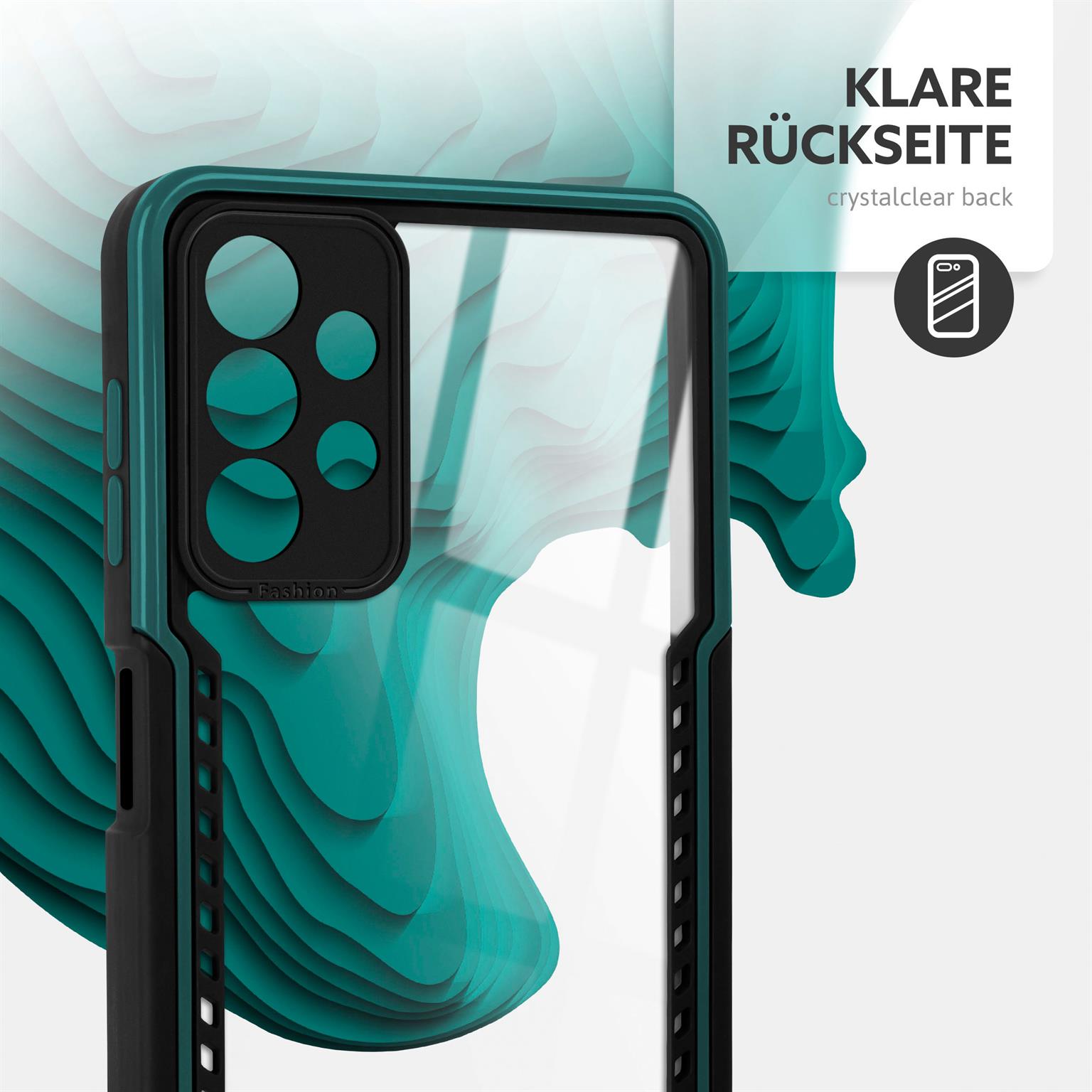 ONEFLOW Vanguard Case Samsung Galaxy A32 5G Bumper durchsichtig – Weiteres Produktbild 4