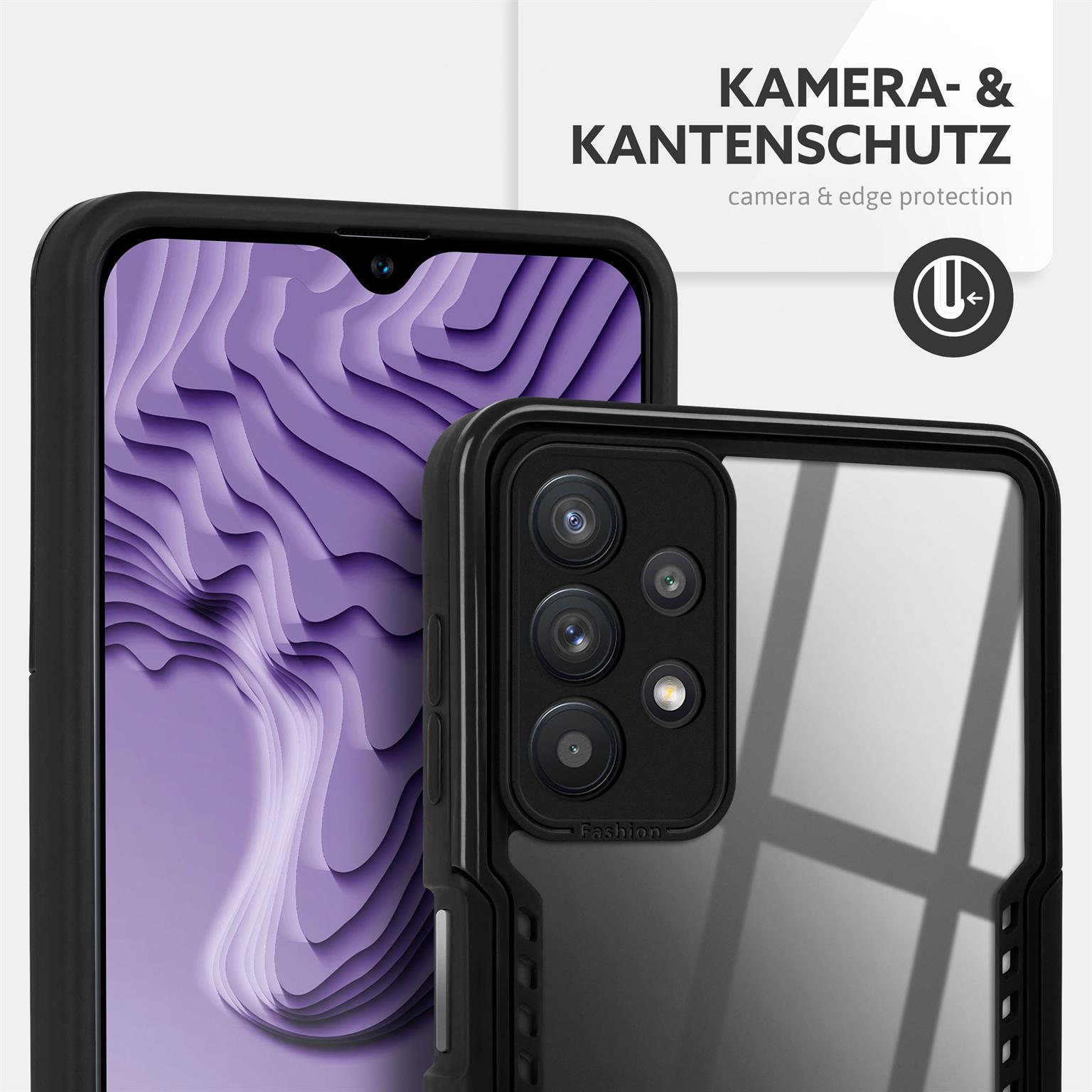 ONEFLOW Vanguard Case Samsung Galaxy A32 5G Bumper durchsichtig – Weiteres Produktbild 1