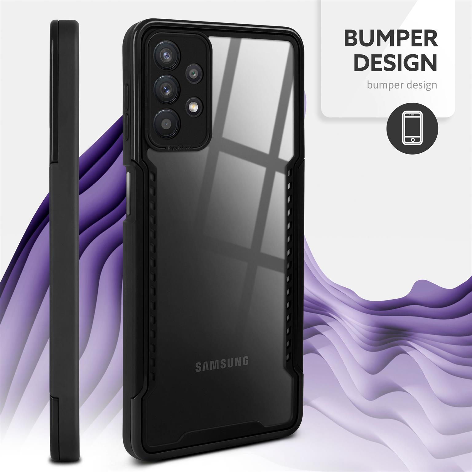 ONEFLOW Vanguard Case Samsung Galaxy A32 5G Bumper durchsichtig – Weiteres Produktbild 3 ONEFLOW Vanguard Case Samsung Galaxy A32 5G Bumper durchsichtig – Weiteres Produktbild 3