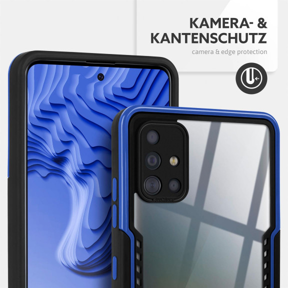 ONEFLOW Vanguard Case Samsung Galaxy A51 Bumper durchsichtig – Weiteres Produktbild 2