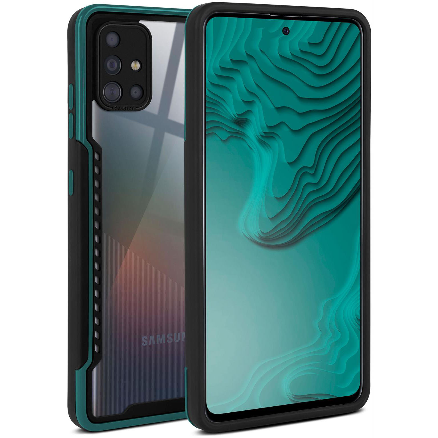 ONEFLOW Vanguard Case Samsung Galaxy A51 Bumper durchsichtig – Weiteres Produktbild 1 ONEFLOW Vanguard Case Samsung Galaxy A51 Bumper durchsichtig – Weiteres Produktbild 1