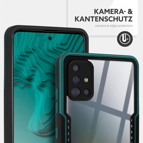 ONEFLOW Vanguard Case Samsung Galaxy A51 Bumper durchsichtig – Weiteres Produktbild 2 ONEFLOW Vanguard Case Samsung Galaxy A51 Bumper durchsichtig – Weiteres Produktbild 2