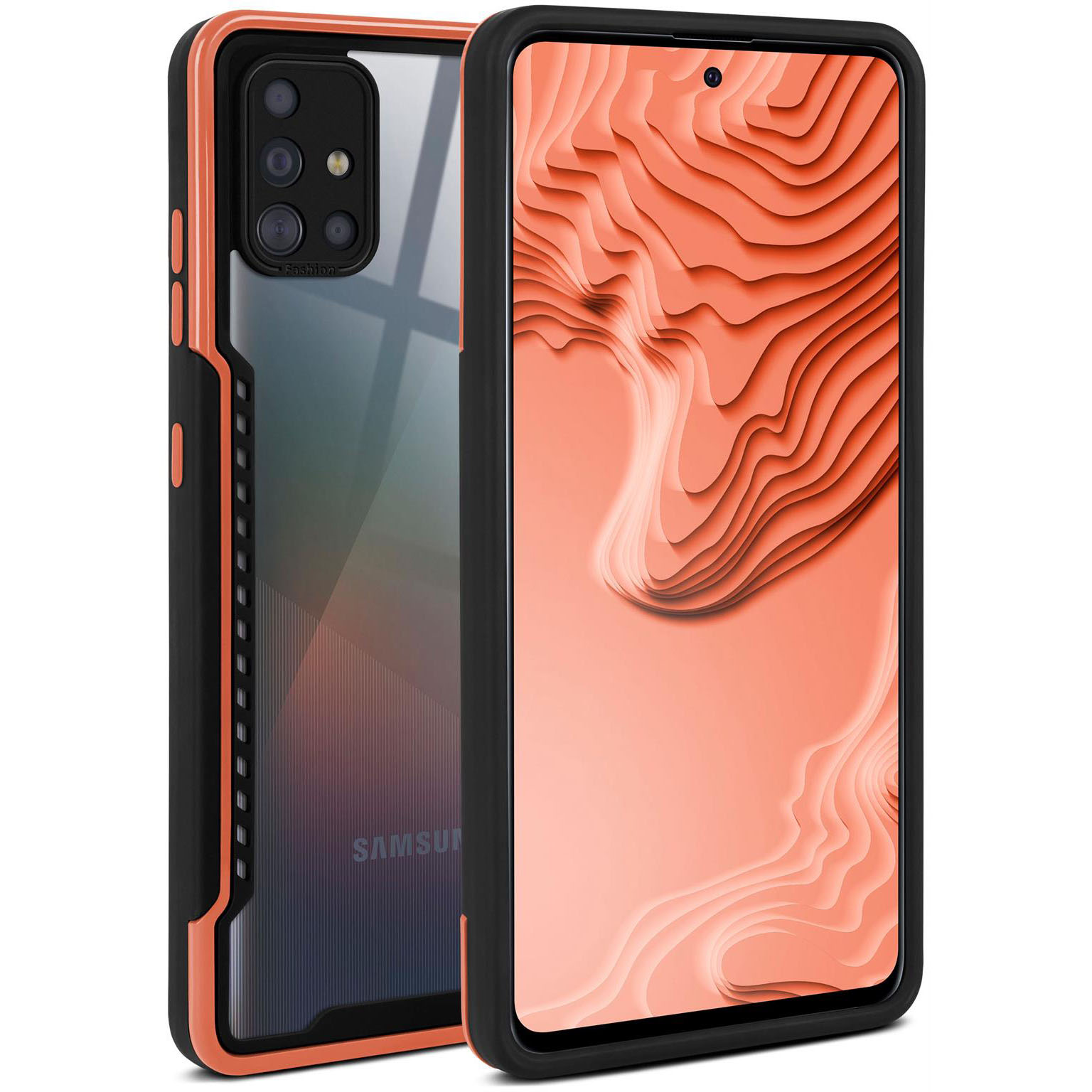 ONEFLOW Vanguard Case Samsung Galaxy A51 Bumper durchsichtig – Weiteres Produktbild 1