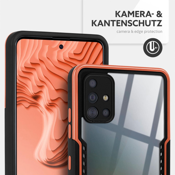 ONEFLOW Vanguard Case Samsung Galaxy A51 Bumper durchsichtig – Weiteres Produktbild 2