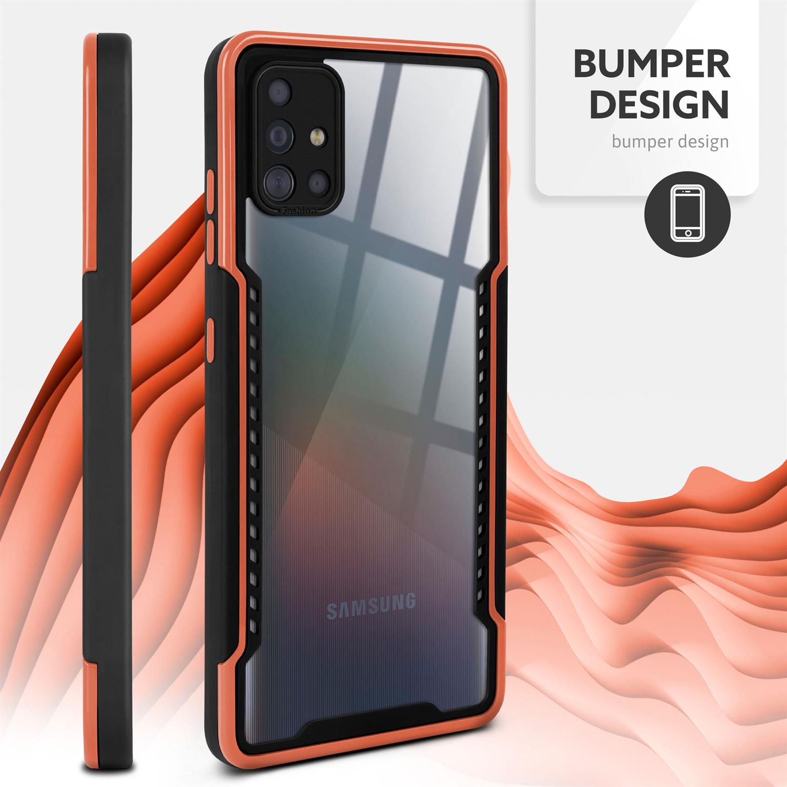 ONEFLOW Vanguard Case Samsung Galaxy A51 Bumper durchsichtig – Weiteres Produktbild 3 ONEFLOW Vanguard Case Samsung Galaxy A51 Bumper durchsichtig – Weiteres Produktbild 3