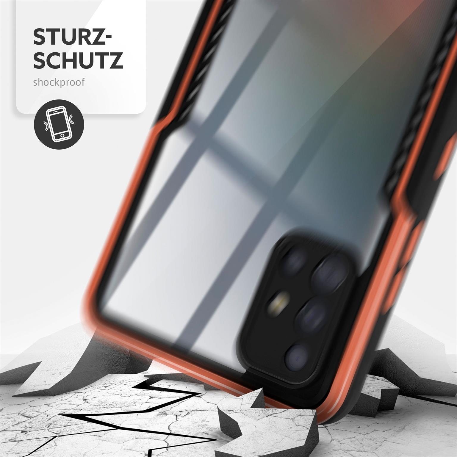 ONEFLOW Vanguard Case Samsung Galaxy A51 Bumper durchsichtig – Weiteres Produktbild 4 ONEFLOW Vanguard Case Samsung Galaxy A51 Bumper durchsichtig – Weiteres Produktbild 4