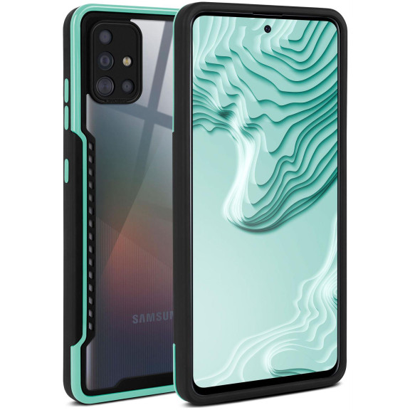 ONEFLOW Vanguard Case Samsung Galaxy A51 Bumper durchsichtig – Weiteres Produktbild 1 ONEFLOW Vanguard Case Samsung Galaxy A51 Bumper durchsichtig – Weiteres Produktbild 1