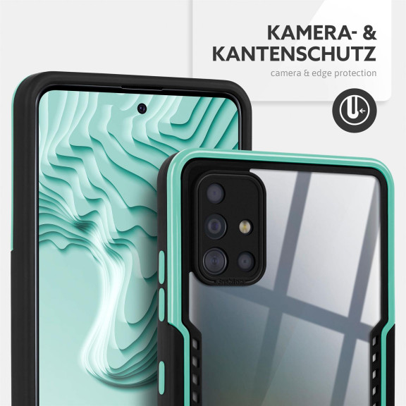 ONEFLOW Vanguard Case Samsung Galaxy A51 Bumper durchsichtig – Weiteres Produktbild 2