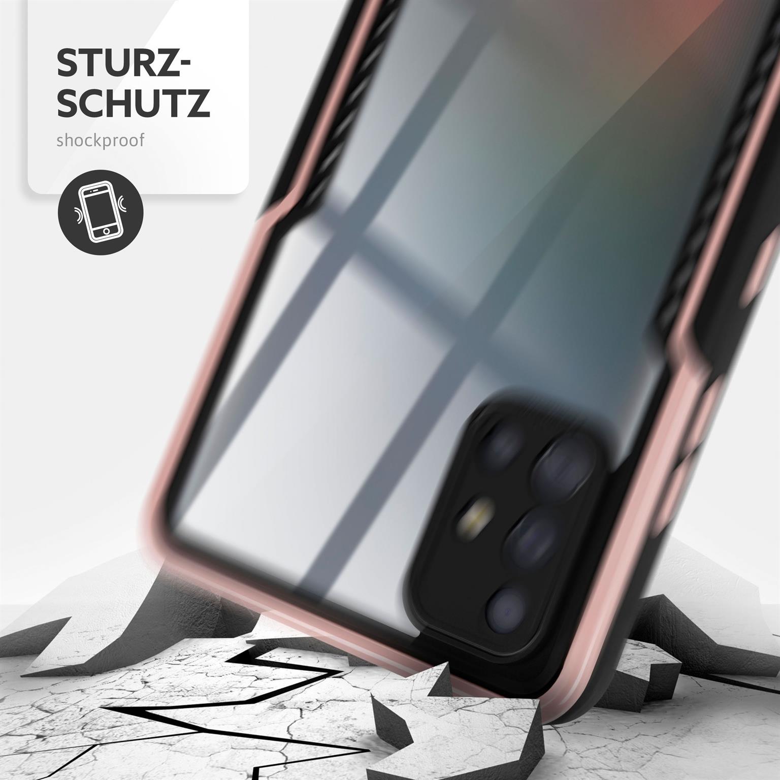 ONEFLOW Vanguard Case Samsung Galaxy A51 Bumper durchsichtig – Weiteres Produktbild 4 ONEFLOW Vanguard Case Samsung Galaxy A51 Bumper durchsichtig – Weiteres Produktbild 4