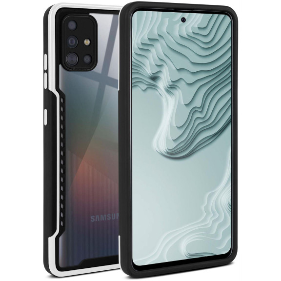 ONEFLOW Vanguard Case Samsung Galaxy A51 Bumper durchsichtig – Weiteres Produktbild 1