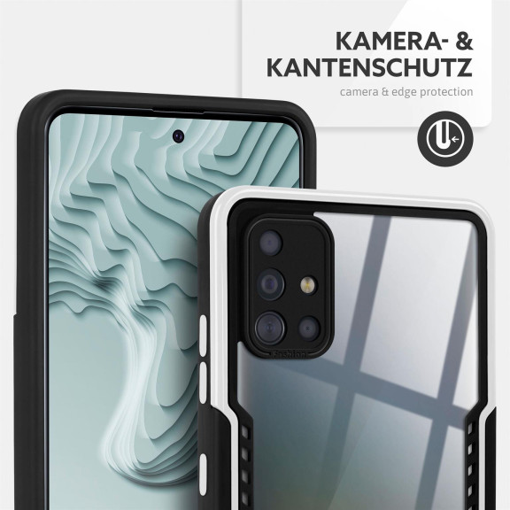 ONEFLOW Vanguard Case Samsung Galaxy A51 Bumper durchsichtig – Weiteres Produktbild 2