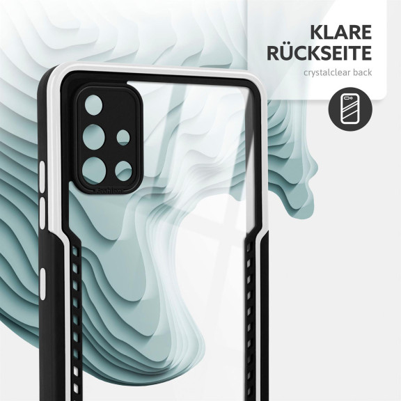ONEFLOW Vanguard Case Samsung Galaxy A51 Bumper durchsichtig – Weiteres Produktbild 5