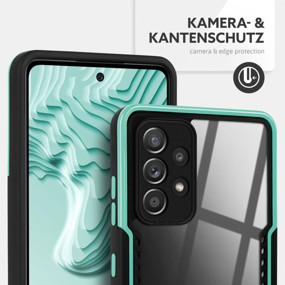 ONEFLOW Vanguard Case Samsung Galaxy A52 5G Bumper durchsichtig – Weiteres Produktbild 2 ONEFLOW Vanguard Case Samsung Galaxy A52 5G Bumper durchsichtig – Weiteres Produktbild 2