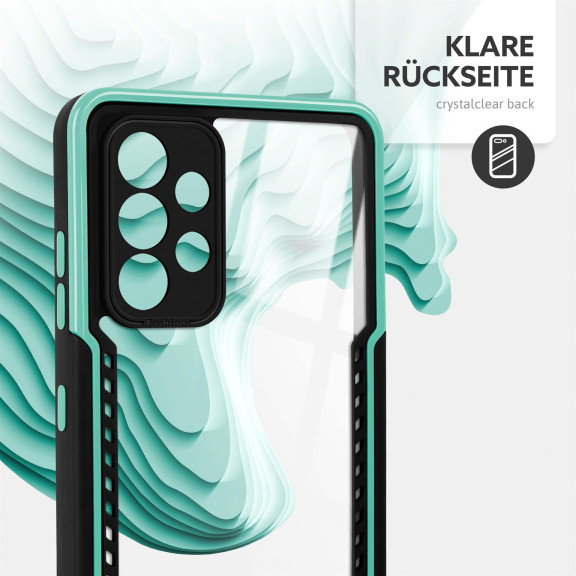 ONEFLOW Vanguard Case Samsung Galaxy A52 5G Bumper durchsichtig – Weiteres Produktbild 5