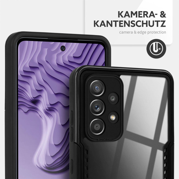 ONEFLOW Vanguard Case Samsung Galaxy A52 5G Bumper durchsichtig – Weiteres Produktbild 2