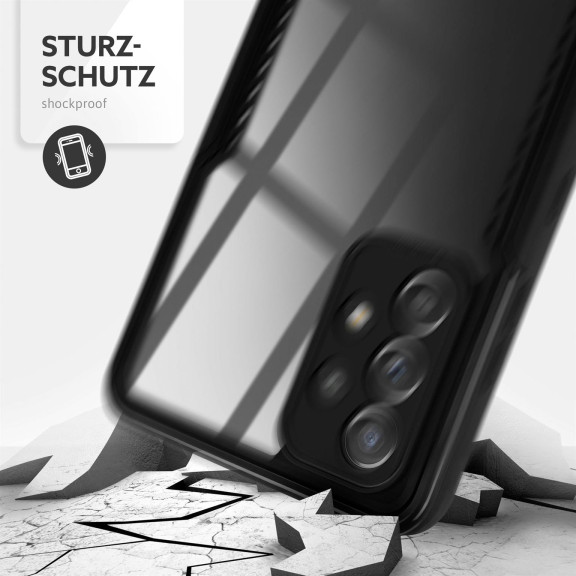 ONEFLOW Vanguard Case Samsung Galaxy A52 5G Bumper durchsichtig – Weiteres Produktbild 4