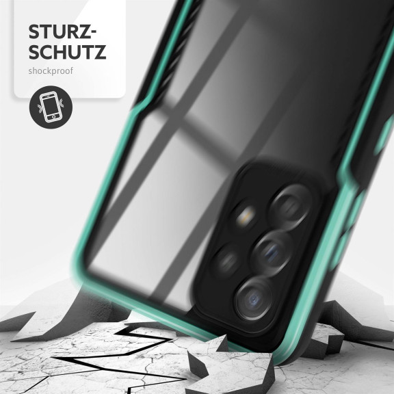 ONEFLOW Vanguard Case Samsung Galaxy A52 Bumper durchsichtig – Weiteres Produktbild 4
