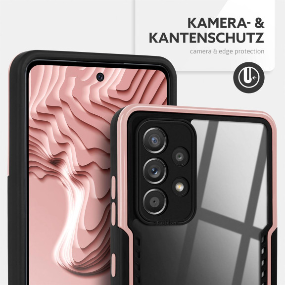 ONEFLOW Vanguard Case Samsung Galaxy A52 Bumper durchsichtig – Weiteres Produktbild 2