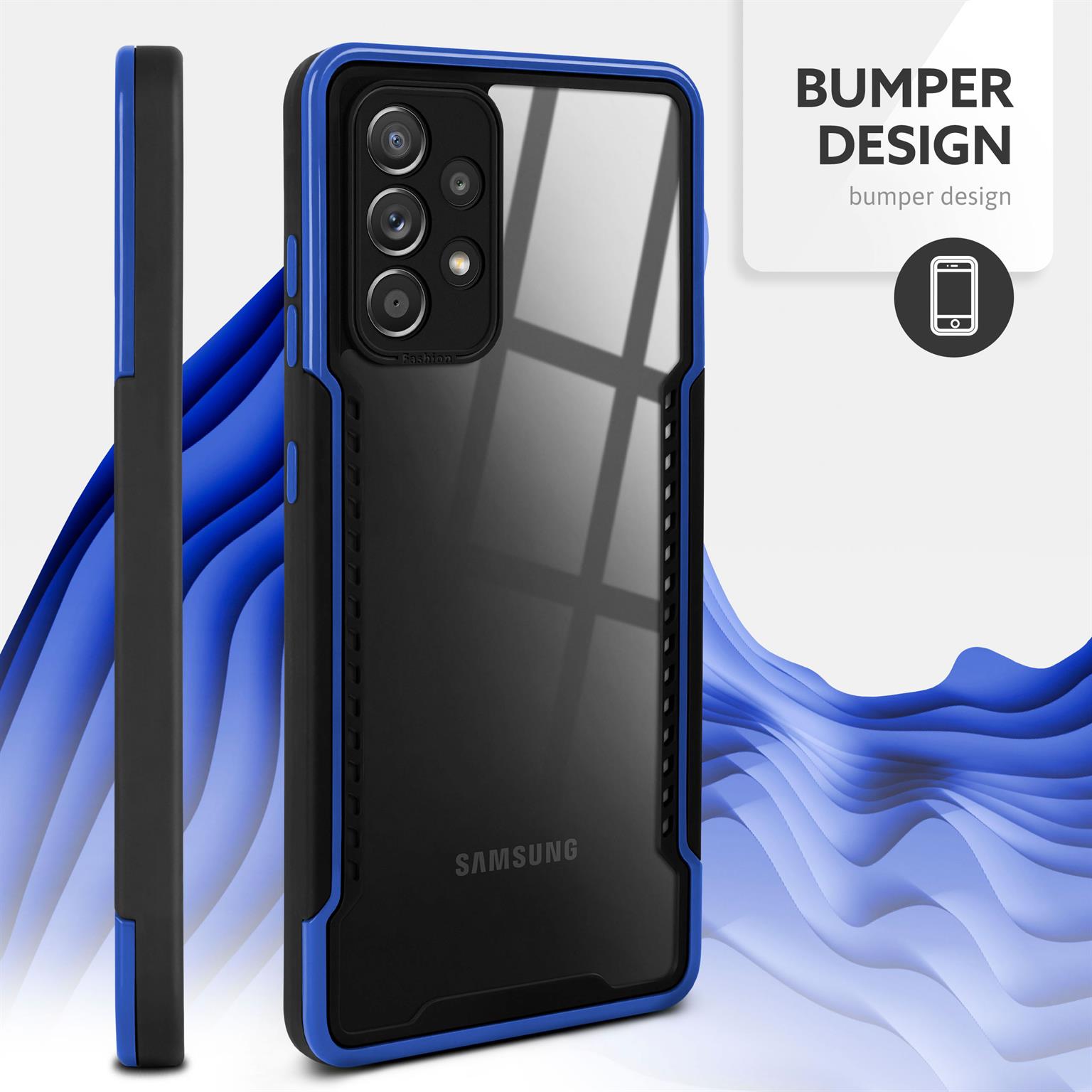 ONEFLOW Vanguard Case Samsung Galaxy A52s 5G Bumper durchsichtig – Weiteres Produktbild 2