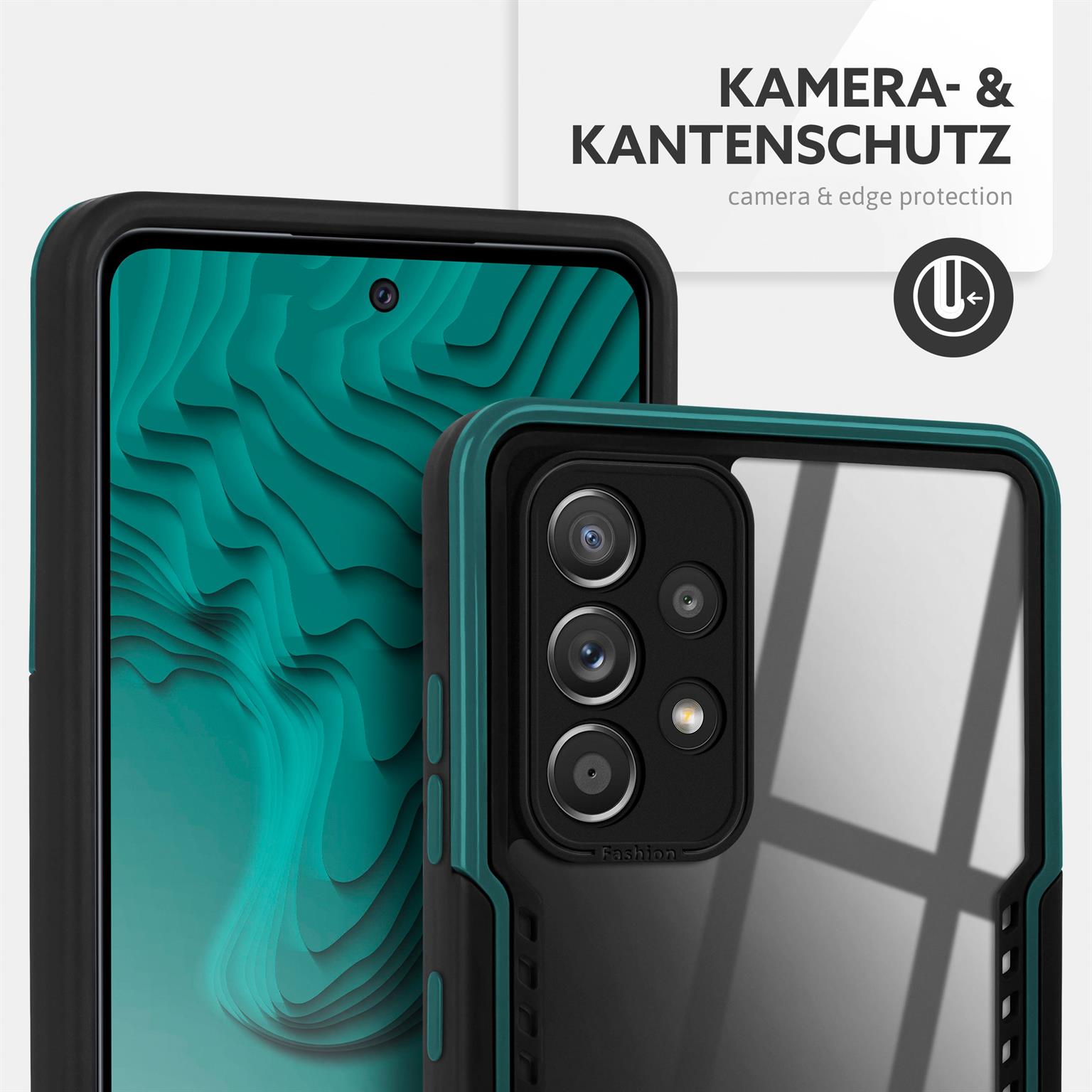 ONEFLOW Vanguard Case Samsung Galaxy A52s 5G Bumper durchsichtig – Weiteres Produktbild 1