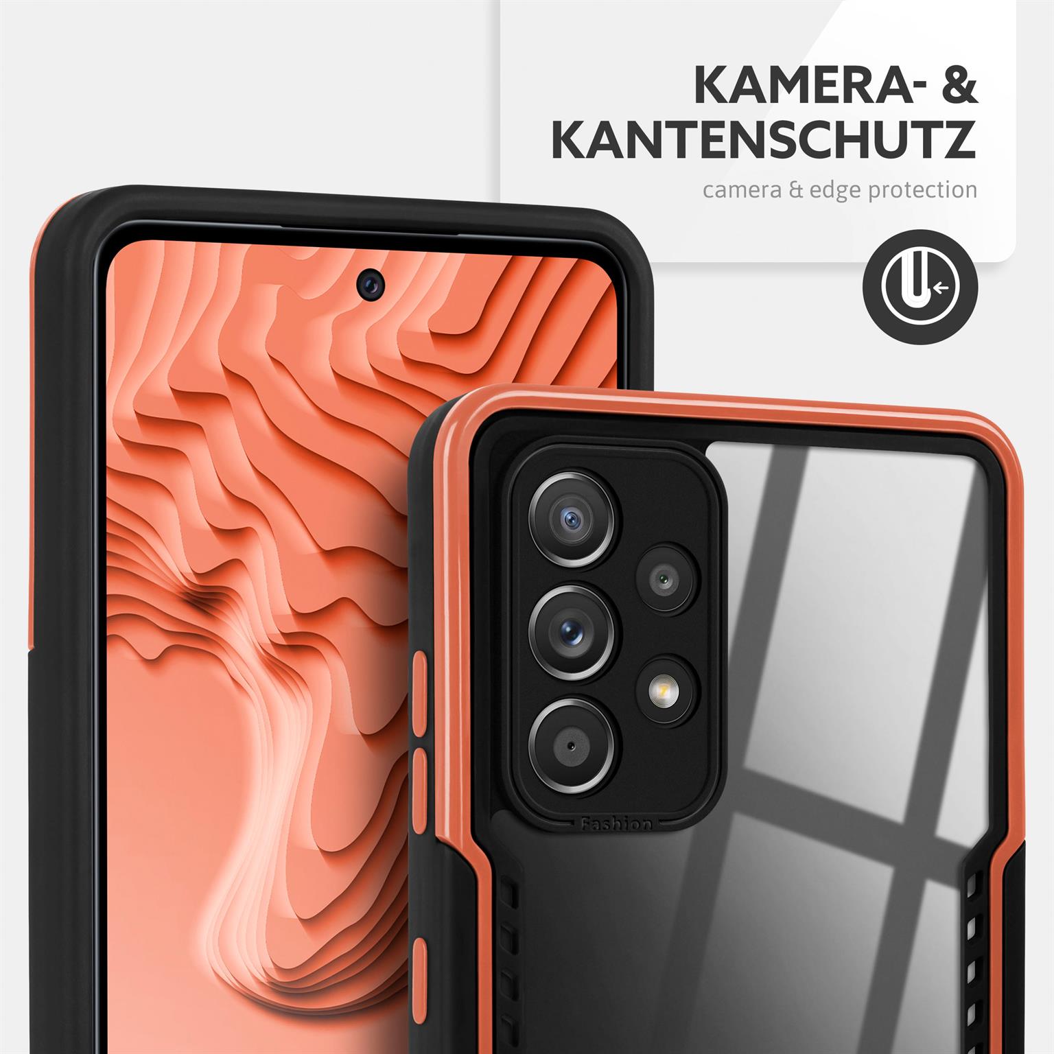 ONEFLOW Vanguard Case Samsung Galaxy A52s 5G Bumper durchsichtig – Weiteres Produktbild 1