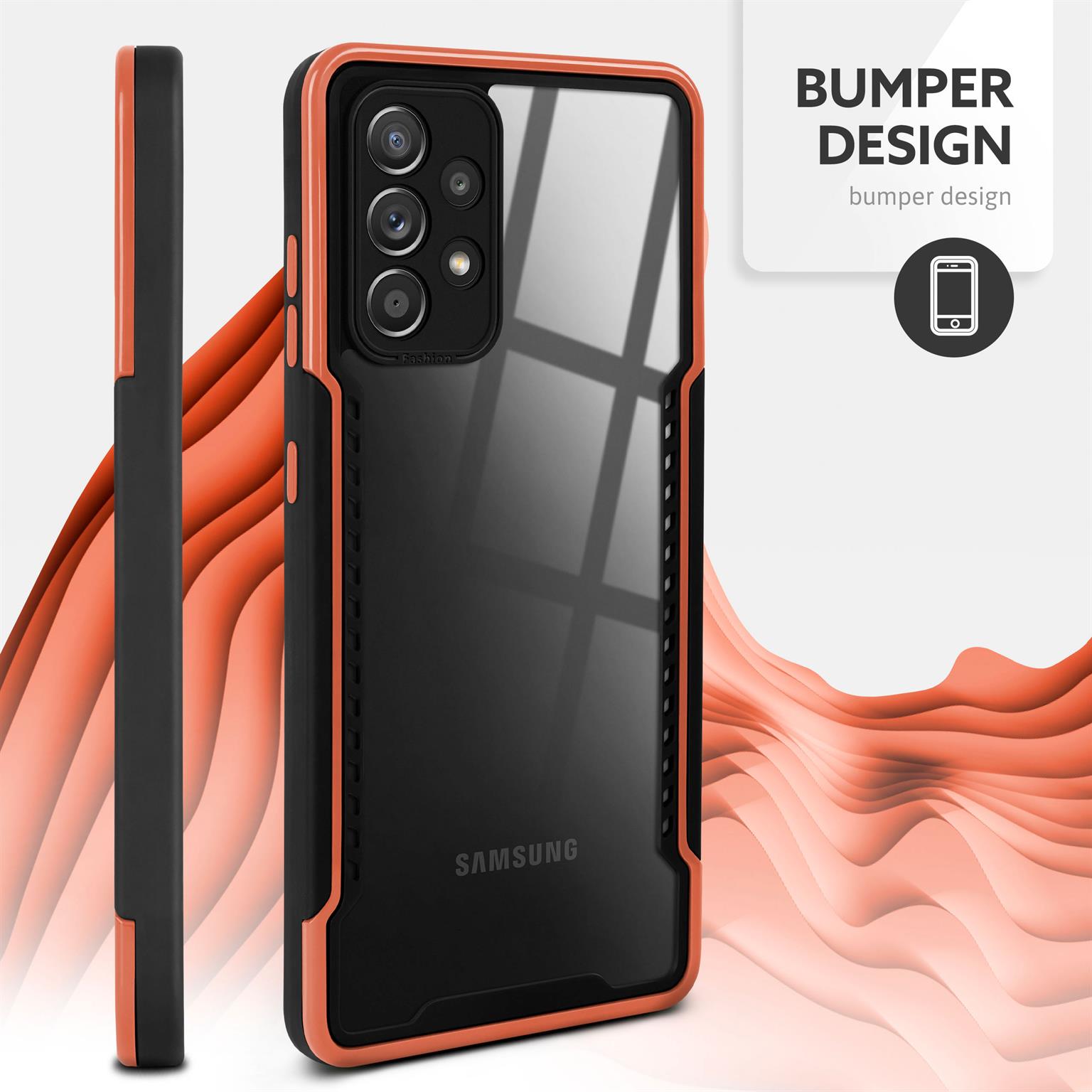ONEFLOW Vanguard Case Samsung Galaxy A52s 5G Bumper durchsichtig – Weiteres Produktbild 2