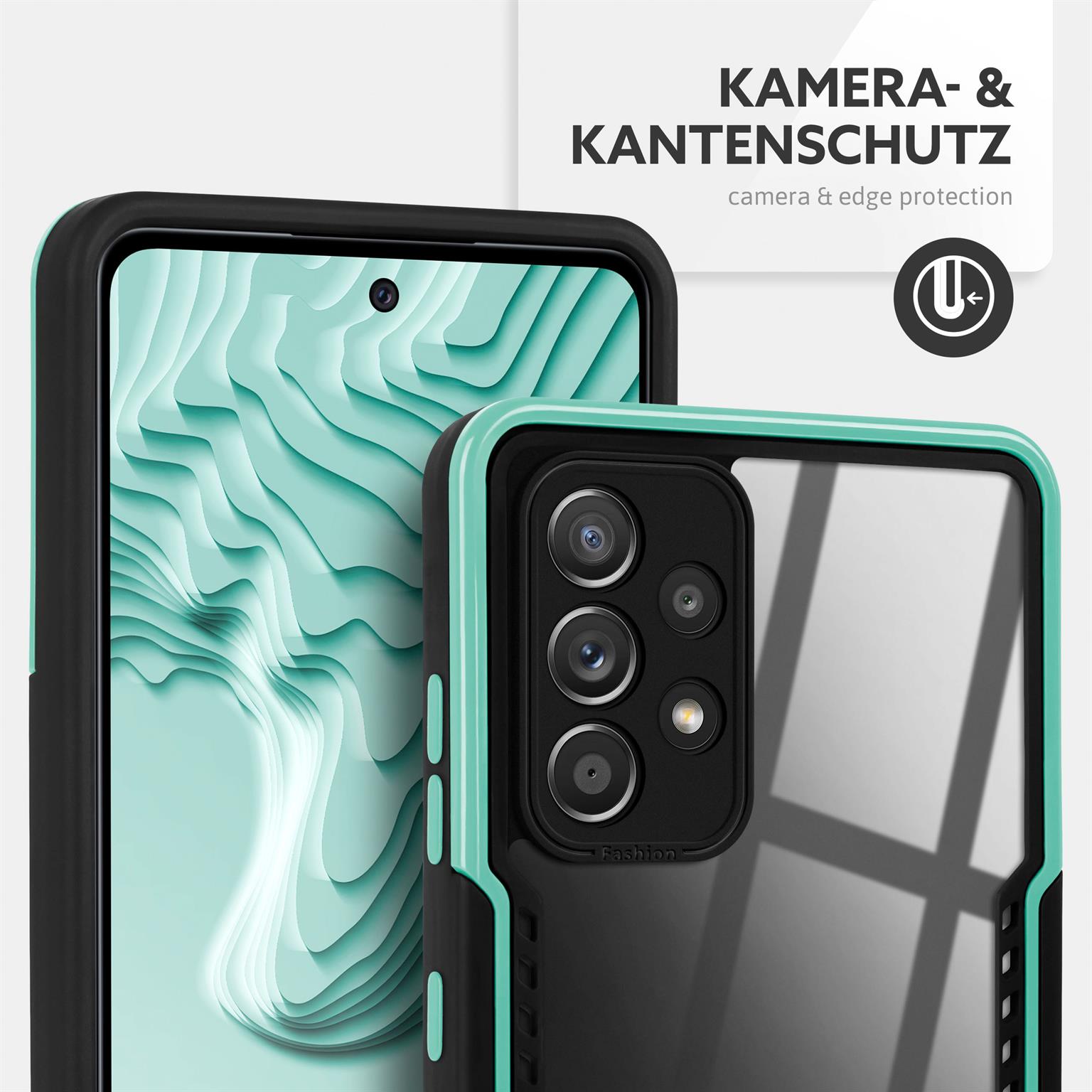 ONEFLOW Vanguard Case Samsung Galaxy A52s 5G Bumper durchsichtig – Weiteres Produktbild 1