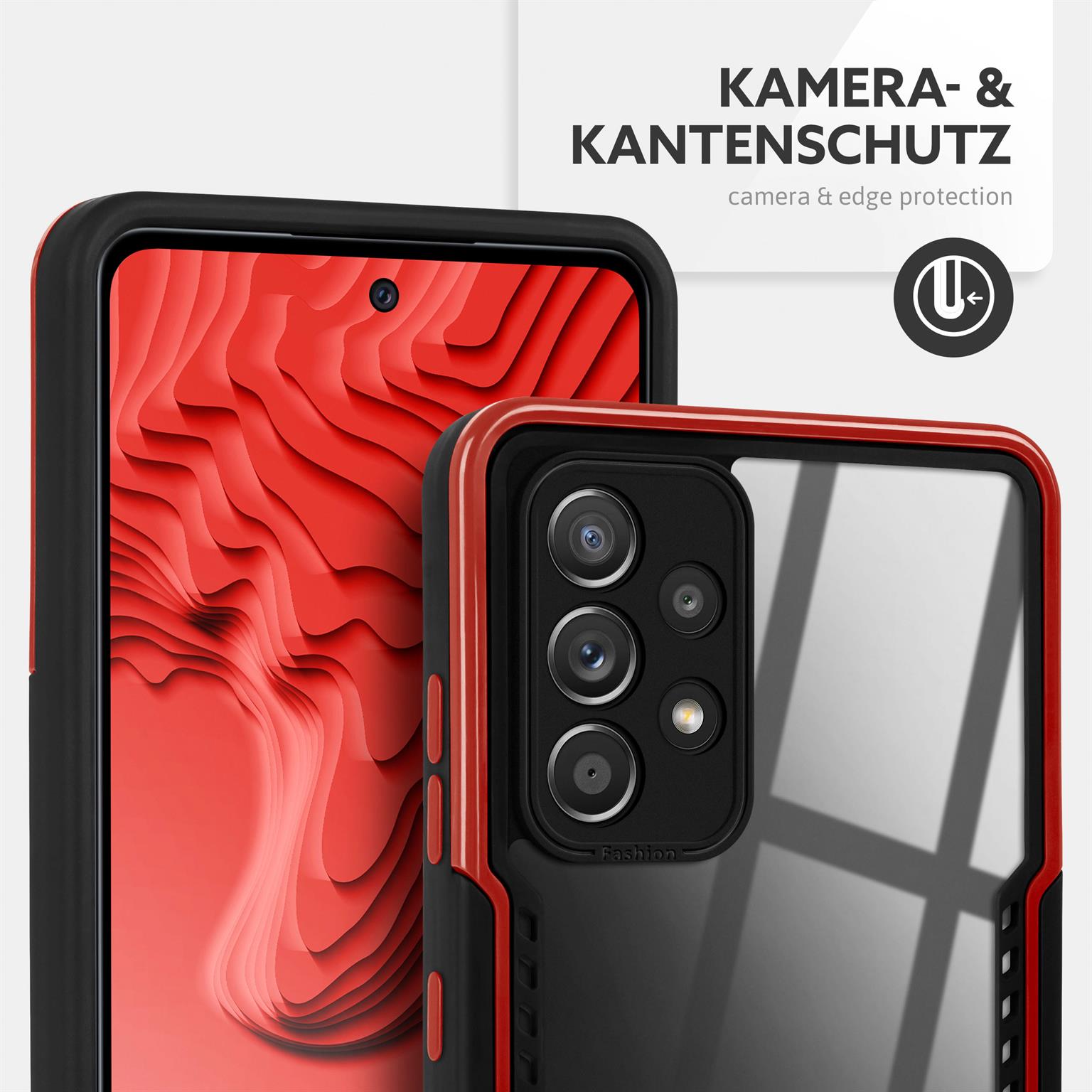ONEFLOW Vanguard Case Samsung Galaxy A52s 5G Bumper durchsichtig – Weiteres Produktbild 1