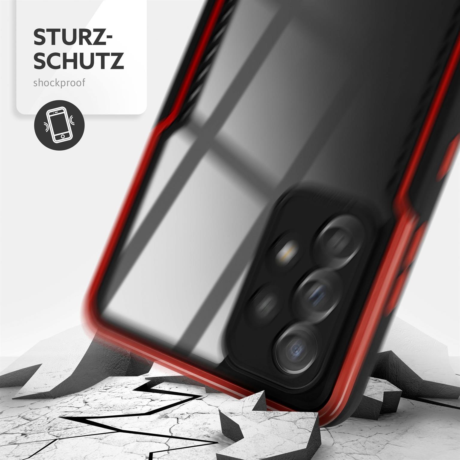 ONEFLOW Vanguard Case Samsung Galaxy A52s 5G Bumper durchsichtig – Weiteres Produktbild 3