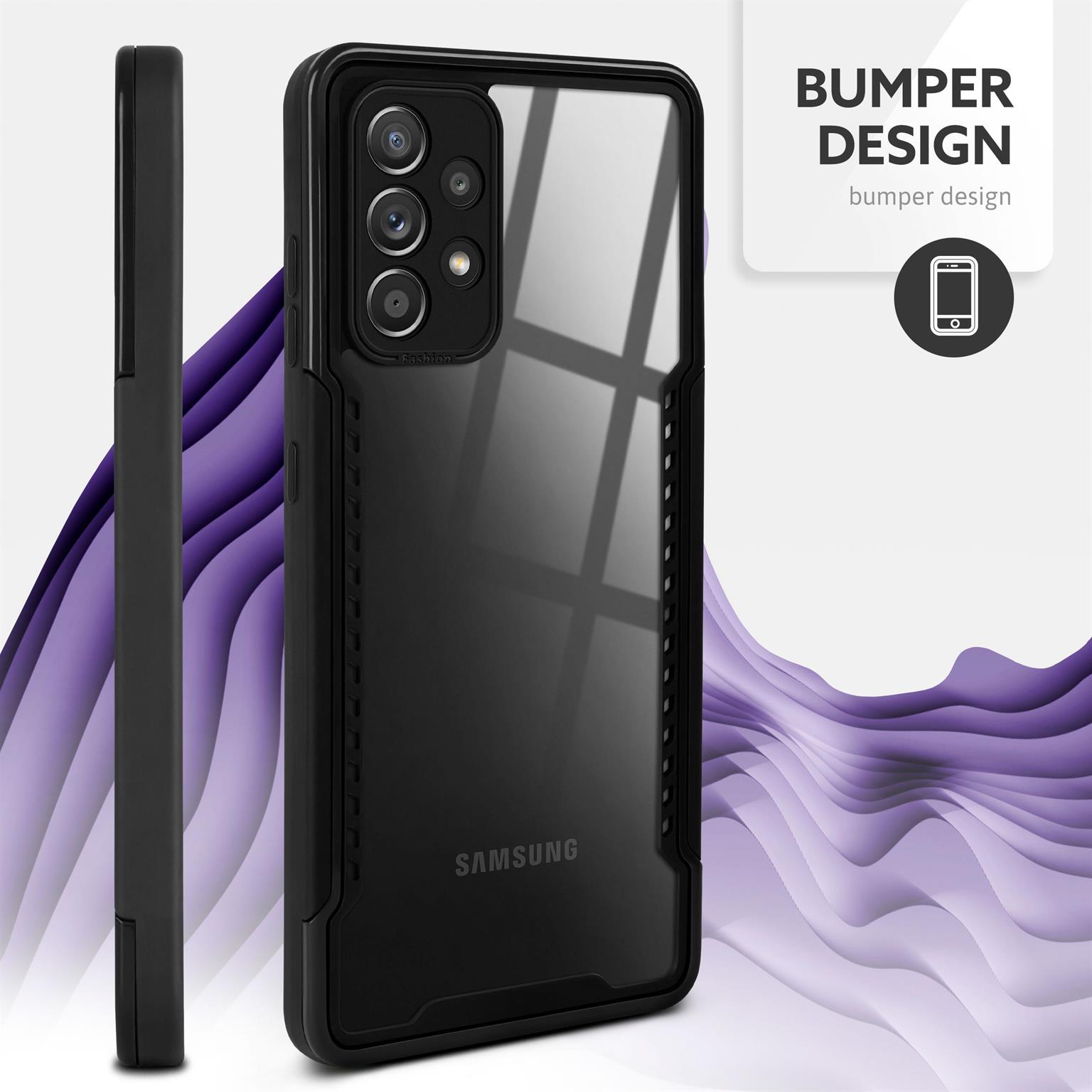 ONEFLOW Vanguard Case Samsung Galaxy A52s 5G Bumper durchsichtig – Weiteres Produktbild 2