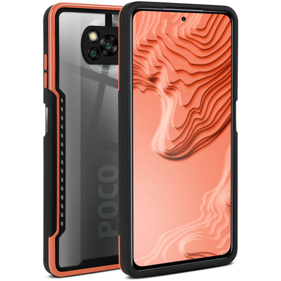 ONEFLOW Vanguard Case Poco X3 NFC Bumper durchsichtig – Weiteres Produktbild 1