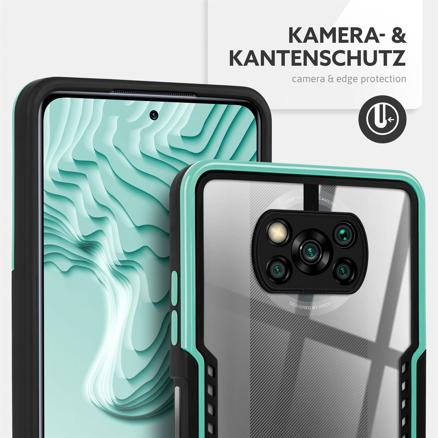 ONEFLOW Vanguard Case Poco X3 NFC Bumper durchsichtig – Weiteres Produktbild 2 ONEFLOW Vanguard Case Poco X3 NFC Bumper durchsichtig – Weiteres Produktbild 2