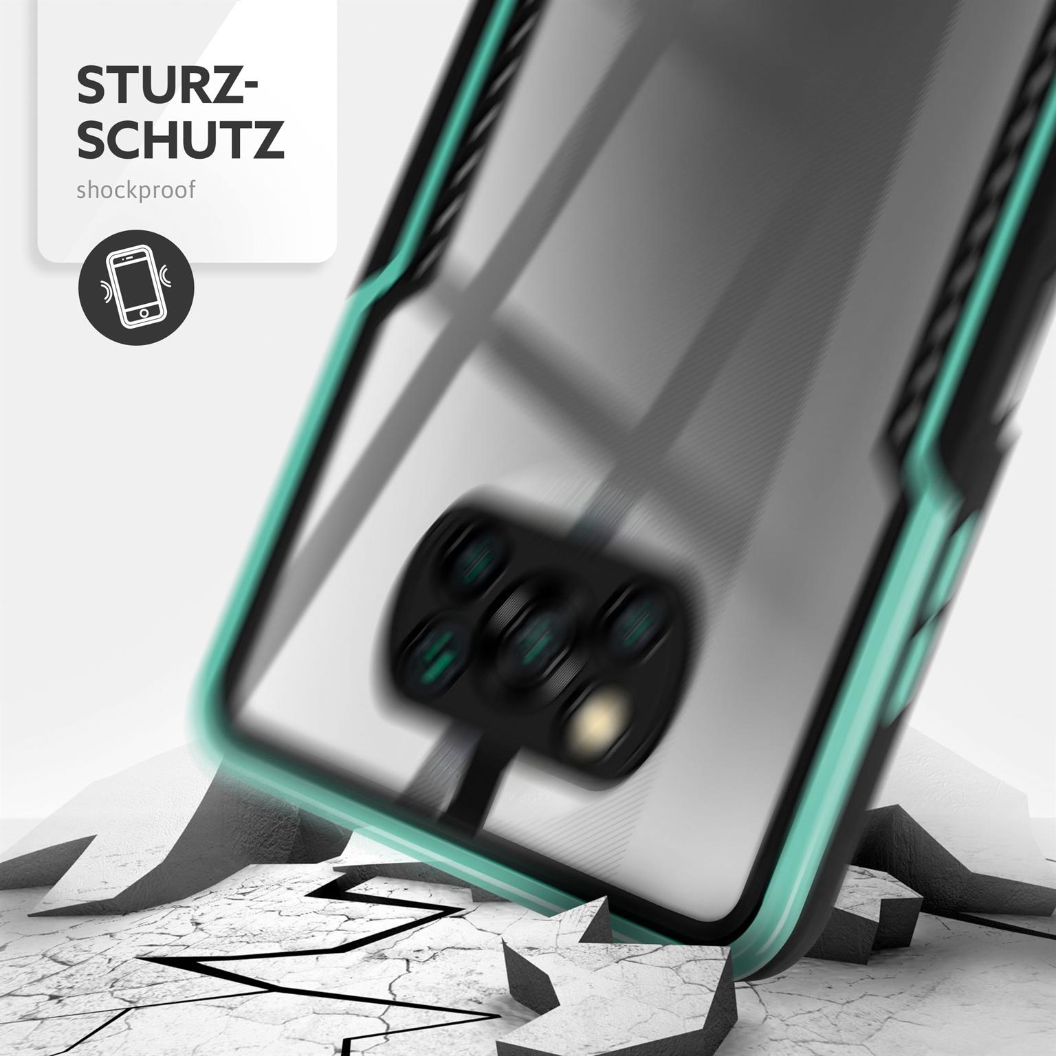 ONEFLOW Vanguard Case Poco X3 NFC Bumper durchsichtig – Weiteres Produktbild 4 ONEFLOW Vanguard Case Poco X3 NFC Bumper durchsichtig – Weiteres Produktbild 4