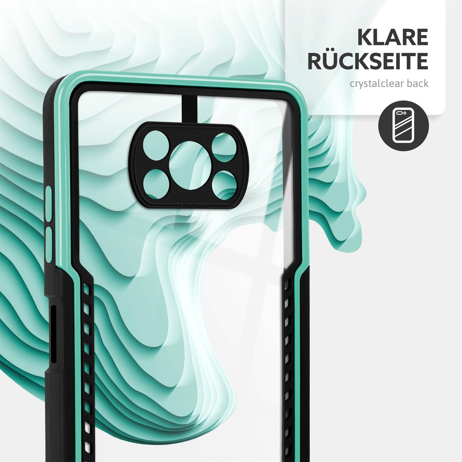 ONEFLOW Vanguard Case Poco X3 NFC Bumper durchsichtig – Weiteres Produktbild 5 ONEFLOW Vanguard Case Poco X3 NFC Bumper durchsichtig – Weiteres Produktbild 5