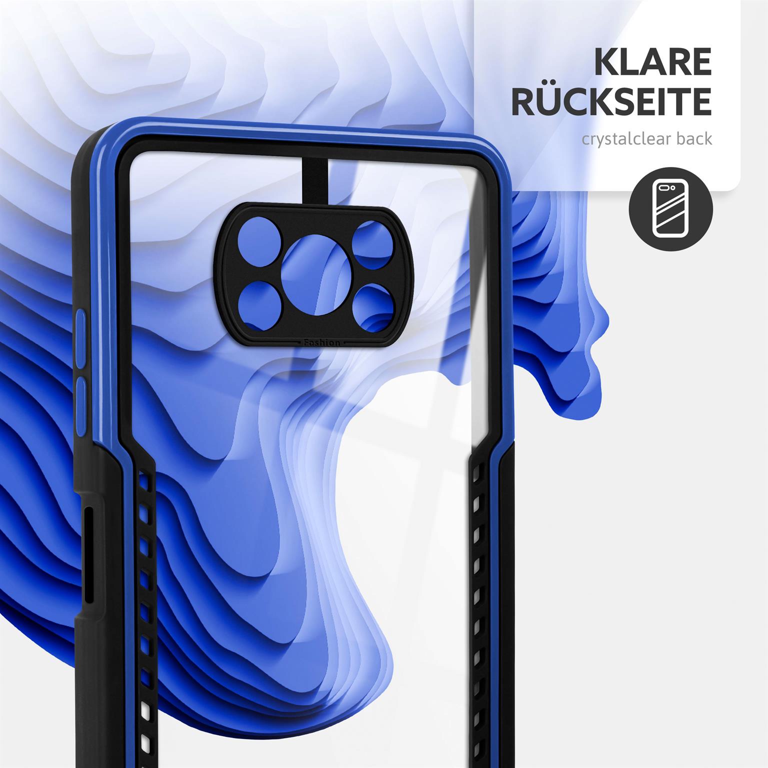 ONEFLOW Vanguard Case Poco X3 Pro Bumper durchsichtig – Weiteres Produktbild 5