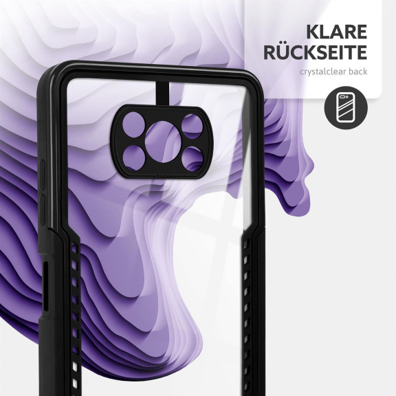 ONEFLOW Vanguard Case Poco X3 Pro Bumper durchsichtig – Weiteres Produktbild 5