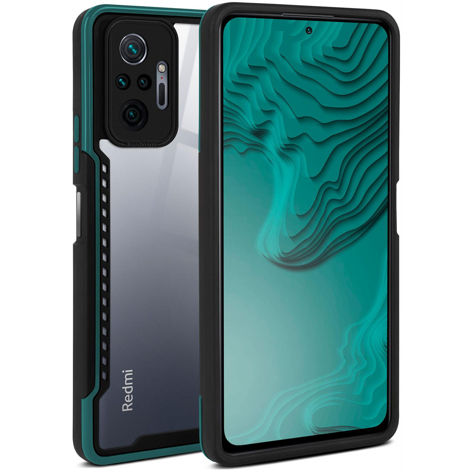 ONEFLOW Vanguard Case Redmi Note 10 Pro Bumper durchsichtig – Weiteres Produktbild 1 ONEFLOW Vanguard Case Redmi Note 10 Pro Bumper durchsichtig – Weiteres Produktbild 1