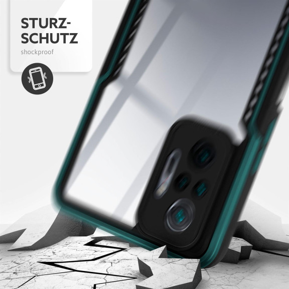 ONEFLOW Vanguard Case Redmi Note 10 Pro Bumper durchsichtig – Weiteres Produktbild 4