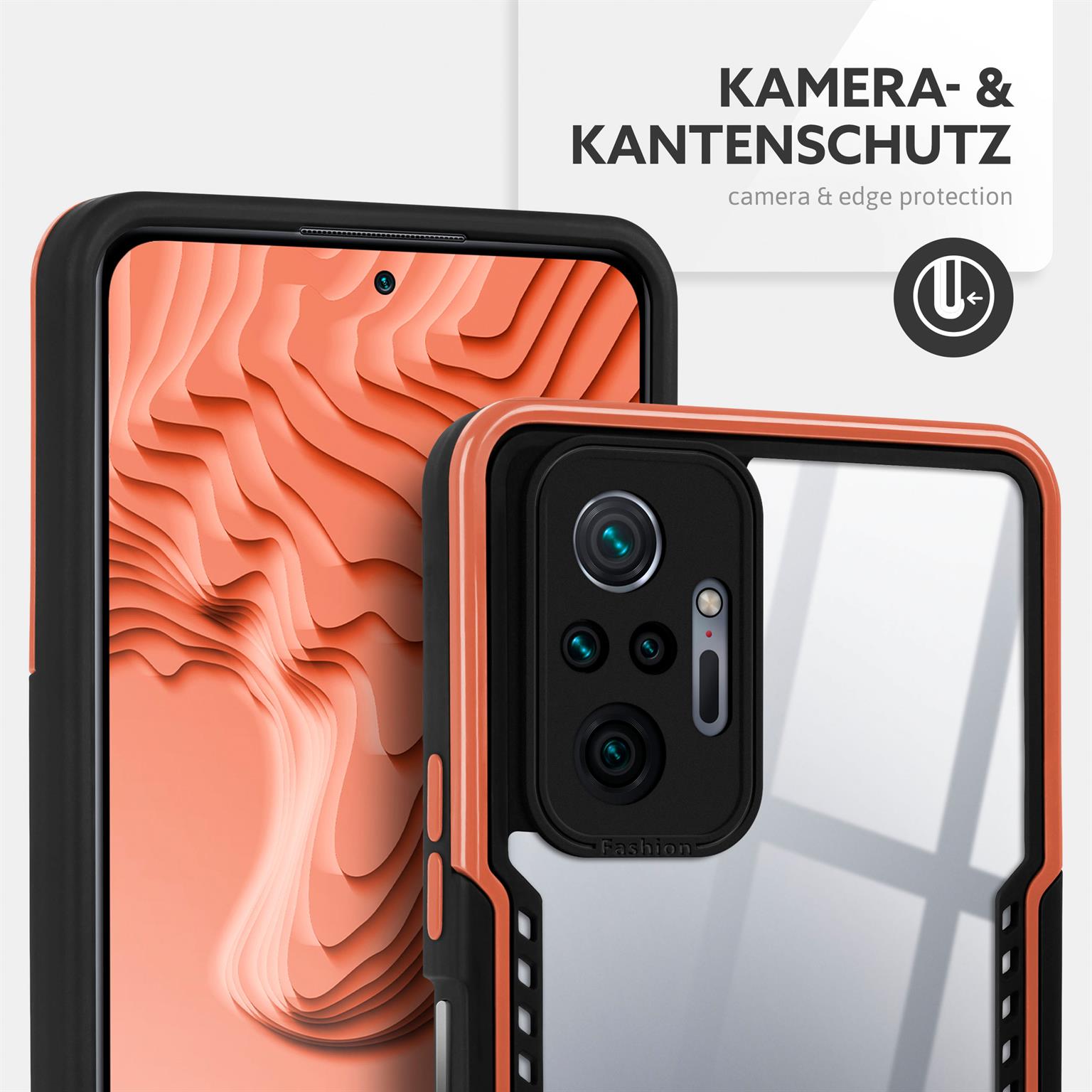 ONEFLOW Vanguard Case Redmi Note 10 Pro Bumper durchsichtig – Weiteres Produktbild 2 ONEFLOW Vanguard Case Redmi Note 10 Pro Bumper durchsichtig – Weiteres Produktbild 2