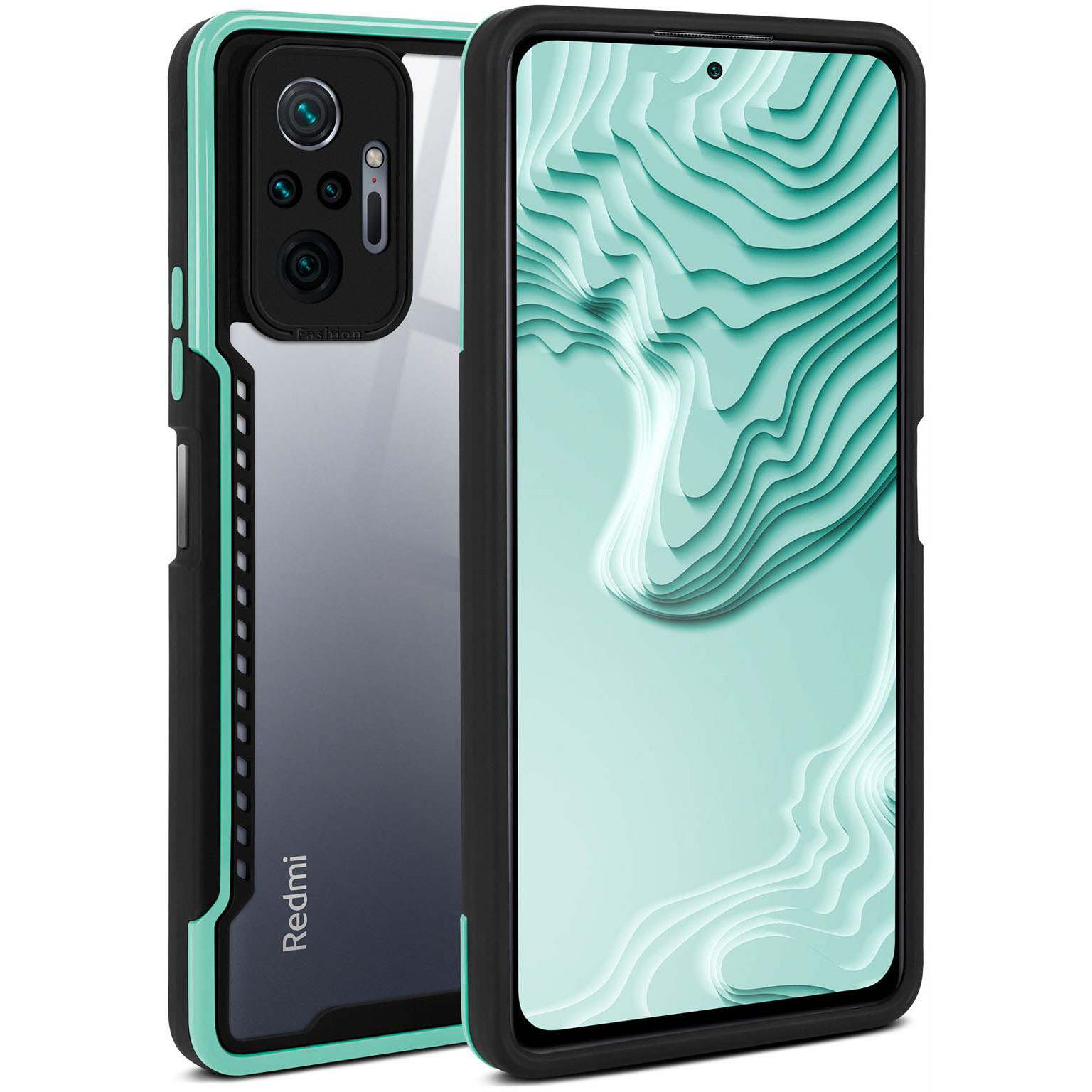 ONEFLOW Vanguard Case Redmi Note 10 Pro Bumper durchsichtig – Weiteres Produktbild 1 ONEFLOW Vanguard Case Redmi Note 10 Pro Bumper durchsichtig – Weiteres Produktbild 1