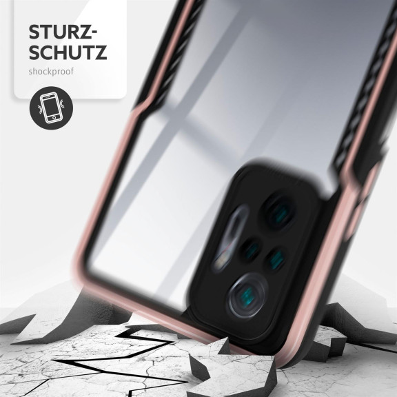 ONEFLOW Vanguard Case Redmi Note 10 Pro Bumper durchsichtig – Weiteres Produktbild 4