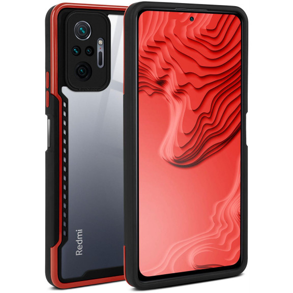 ONEFLOW Vanguard Case Redmi Note 10 Pro Bumper durchsichtig – Weiteres Produktbild 1